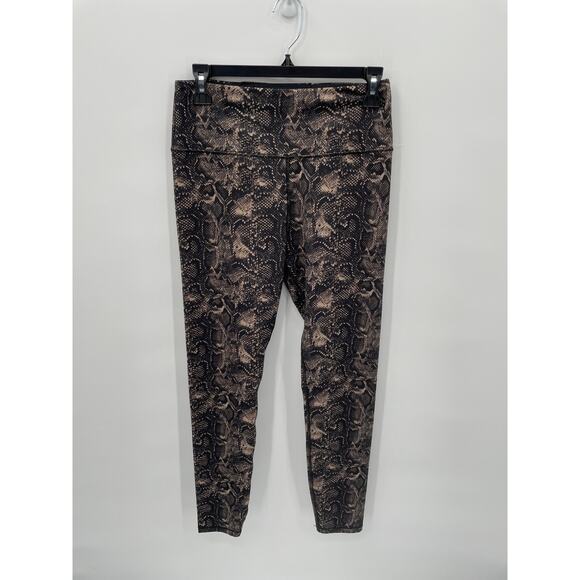 GOOD AMERICAN Performance Snakeskin Active Leggings // 3 (L) - Picture 1 of 7